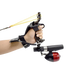 Hunting Fishing Slingshot Set High Precision Outdoor Shooting with Fishing Rubber Band Game Sling Shot with Dart and Re