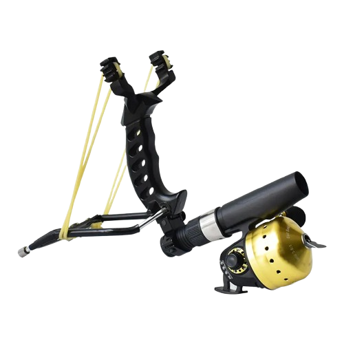 High-quality Fishing Slingshot Package Slingshot Shooting Fishing Reel Fish Dart Outdoor Hunting Slingshot Rubber Band