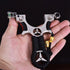 Flying Bird Benz Alloy Slingshot Catapult with Laser Durable Outdoor Target Shooting Game Slingshot