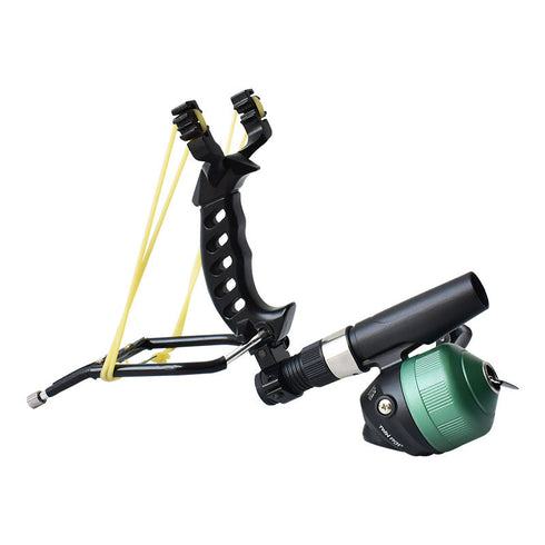 High-quality Fishing Slingshot Package Slingshot Shooting Fishing Reel Fish Dart Outdoor Hunting Slingshot Rubber Band