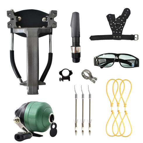 Hunting Slingshot Package Outdoor Portable Shooting Slingshot Fishing Slingshot