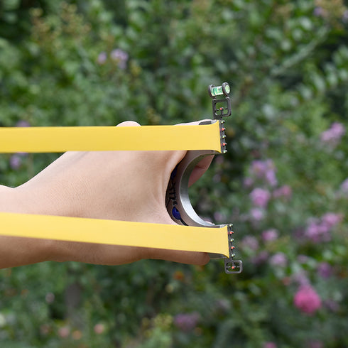 Lance-pierres en acier inoxydable de haute qualité avec yeux froncés