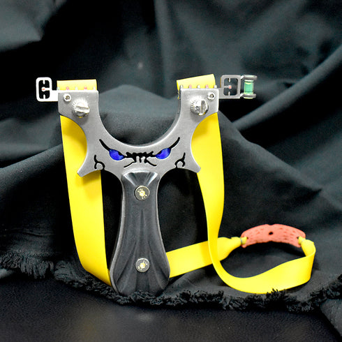 Lance-pierres en acier inoxydable de haute qualité avec yeux froncés