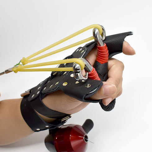 Hunting Stainless Steel Slingshot Fishing Suit Shooting Fish Darts Slingshot