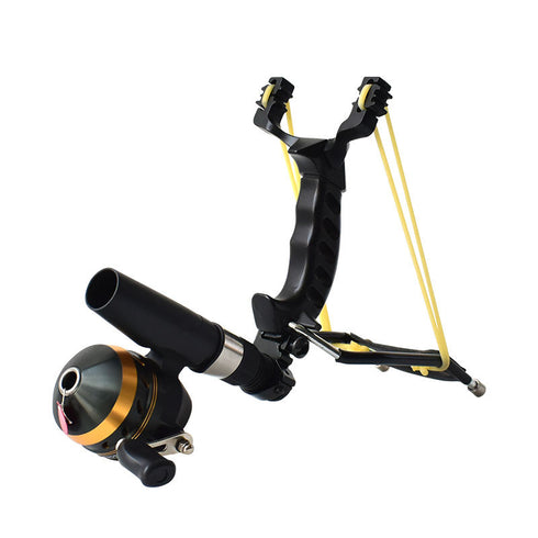 High-quality Fishing Slingshot Package Slingshot Shooting Fishing Reel Fish Dart Outdoor Hunting Slingshot Rubber Band