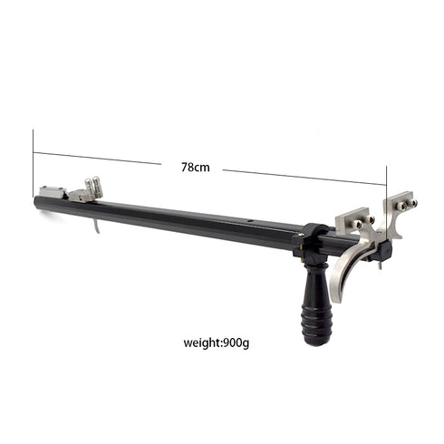 LR3 Black Long Rod With Telescope Sight And Metal Reel