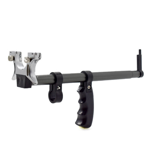 Long Rod Slingshot With Green Laser Powerful Slingshot Outdoor Hunting Slingshot