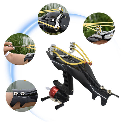 High-Quality Fishing Slingshot Set Fish-Specific Hunting Slingshot Outdoor Hunting and Shooting Activities