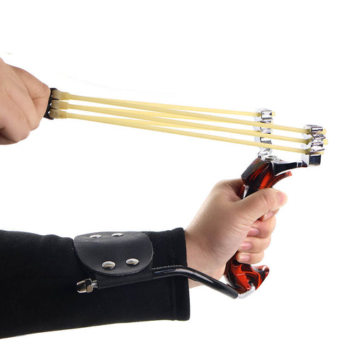 High Quality Red Fish Shooting Slingshot Hunting Outdoor Professional Fish Shooting Set Other Shooting Products