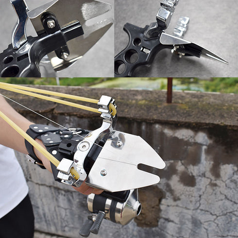 Tirachinas multifuncional para caza, de alta calidad, portátil y para otros fines de tiro.