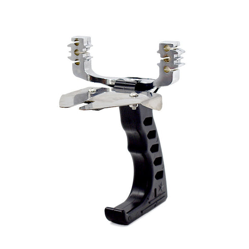 Tirachinas de alta precisión para pesca con caña larga y caza al aire libre.