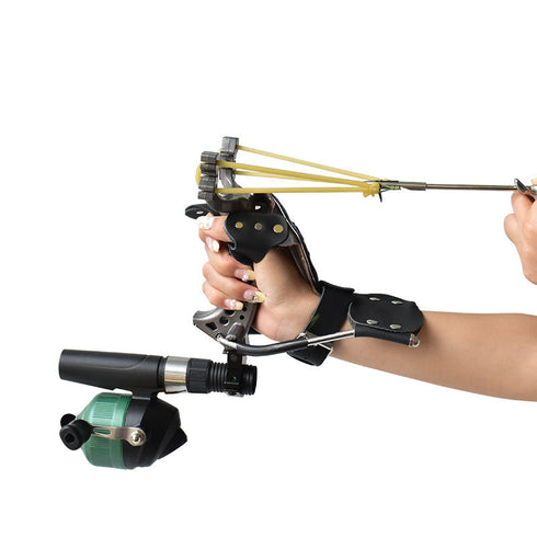 Hunting Slingshot Package Outdoor Portable Shooting Slingshot Fishing Slingshot
