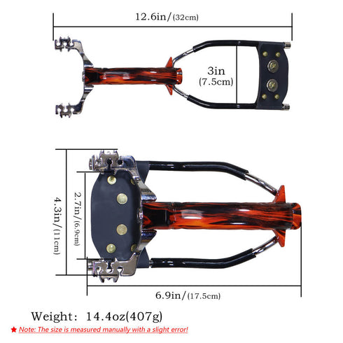Tirachinas de alta calidad para caza de peces con imán para exteriores. Juego de tirachinas profesional para caza.