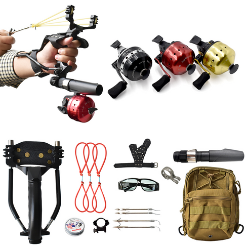Hot-selling Fishing Slingshot Package with High-quality BL30 Fishing Reel Shooting Hunting Slingshot
