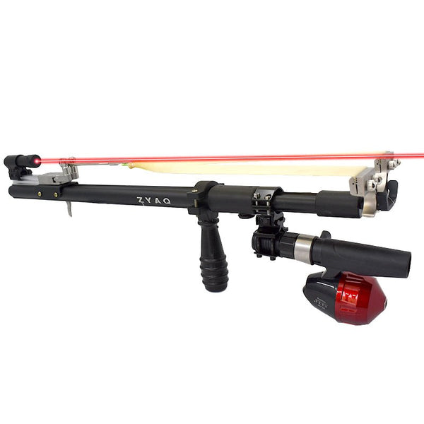 LR5 Long Rod High Power Slingshot With Laser And Reel